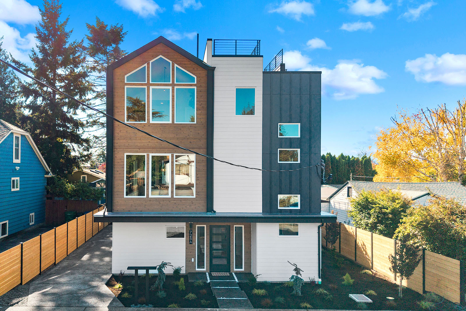 Greenwood Park Trio homes